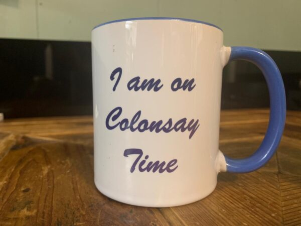 Colonsay Time Mug Blue